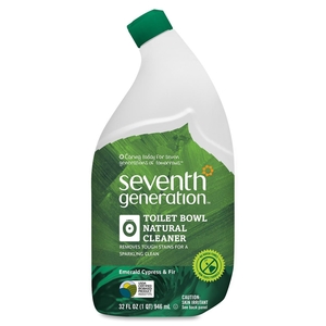 Seventh Generation, Inc 22704 Toilet Bowl Cleaner, 32 oz., Emerald Cypress/Fir Scent by Seventh Generation