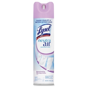 Reckitt Benckiser plc 79196CT Air Sanitizing Spray, 10 oz, 12/CT, Morning Linen by Lysol