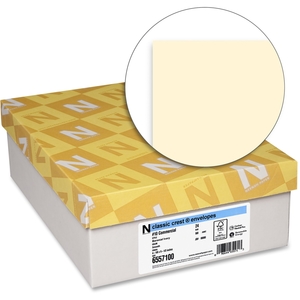 Neenah Paper, Inc 6557100 Classic Envelopes, No.10, 24lb, 500/BX, Ivory by Classic Crest