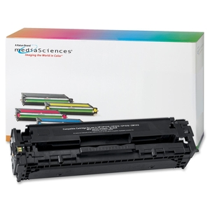 Media Sciences International 40928 Toner Cartridge, 125A, 2,200 Page Yield, Black by Media Sciences