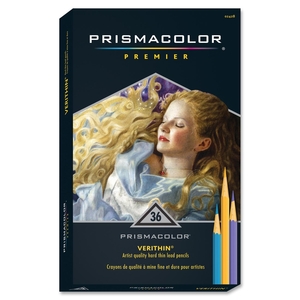 PACON CORPORATION 2428 Color Pencil, 36/ST, Assorted by Prismacolor