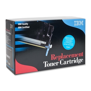 Toner Cartridge, 4000 Page Yield, Cyan by IBM