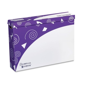 PACON CORPORATION 001302 Storage Box, Chart Size, Recyclable, Purple/White by Pacon