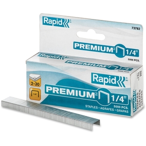 Rapid 73782 Premium Staples, Chisel Pt, 210 Strip, 5000/Box by Rapid