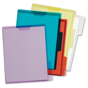 Tops Products E85015 Folder Viewer, Letter, 5/PK, Assorted by Globe-Weis