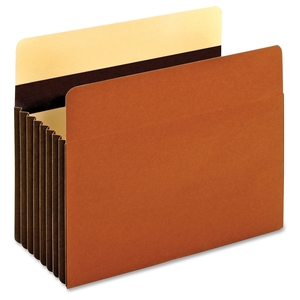 Tops Products 15444HD File Pockets, Letter, 24pt, 7" Exp, 1600 Shts, 5/BX, RDR by Globe-Weis