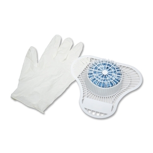 Urinal Screen Kit,One 2.5 oz. Deodorant,1 Glove,12/CT by SKILCRAFT
