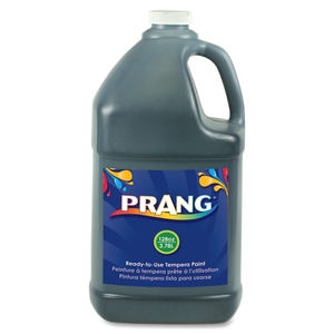 Avery 22808 Tempera Paint, Ready to Use, Nontoxic, 1 Gallon, Black by Prang