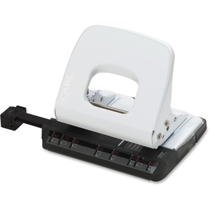 C-Line Products, Inc 62020 2-Hole Punch, 1/4", 18 Sht Cap., White by CARL