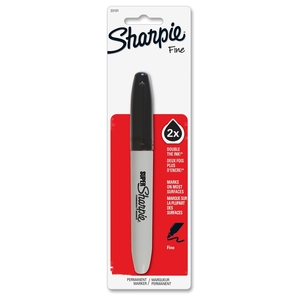 Sanford, L.P. 33101PP Permanent Marker,Fine Tip,Fade Proof,Black by Sharpie