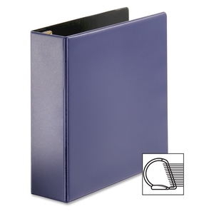 D-Ring Binder, 3" Capacity, 8-1/2"x11", Navy by Cardinal