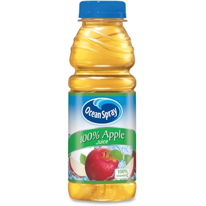 PepsiCo, Inc 123365 Ocean Spray Apple Juice, Plastic, 15.2Oz., 12/Ct, Gold by Ocean Spray