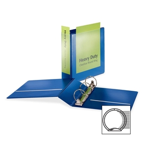 Tops Products 49305 Round Ring Binder,Heavy-Duty,3" Capacity,Blue by Cardinal