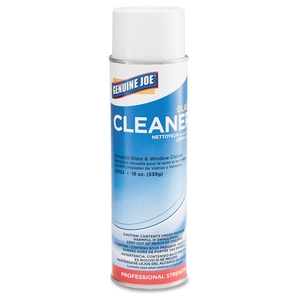 Genuine Joe 02103CT Glass and Multi-Surface Cleaner, Aerosol Can, 19 oz., 12/CT by Genuine Joe