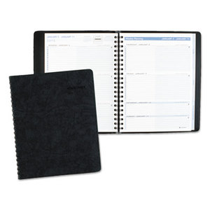 AT-A-GLANCE 70-EP01-05 The Action Planner Weekly Appointment Book, 8 1/8 x 10 7/8, Black, 2016 by AT-A-GLANCE