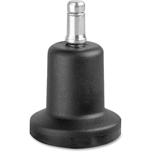 Master Manufacturing Company, Inc 70177 Bell Glide,2" Base Dia.,W Stem,5-1/16"x1-1/2",2-5/16"H,Black by Master