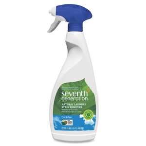 Seventh Generation, Inc 22842 Laundry Stain Remover, Natural, Spray, 22 oz., Free/Clear by Seventh Generation