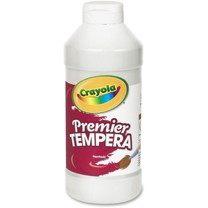 Crayola, LLC 54-1216-053 Premier Tempera Paint, 16oz., White by Crayola