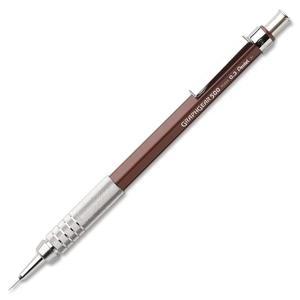 PENTEL OF AMERICA PG523E Graphgear 500 Pencils, Refillable, .3mm, Brown by Pentel