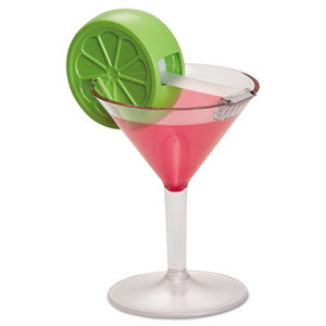 Cocktail Glass Tape Dispenser, 1" Core for 1/2" and 3/4" Tapes by 3M/COMMERCIAL TAPE DIV.