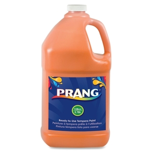 Avery 22802 Tempera Paint, Ready to Use, Nontoxic, 1 Gallon, Orange by Prang