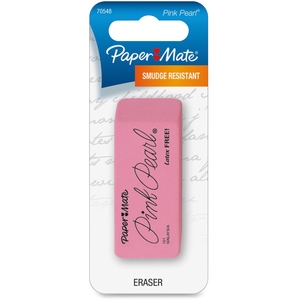 Newell Rubbermaid, Inc 70548 Pearl Eraser, Large, 1/PK, Pink by Paper Mate