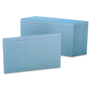 Tops Products 7421BLU Card,Index,Ruled,4X6,Be by Oxford