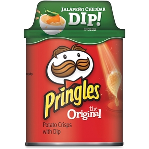 Kellogg NA Co. 12496 Pringles Original Cheddar Jalapeno Dip, 2.8Oz., 12/Ct, Rd by Pringles