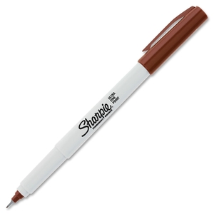 Sanford, L.P. 37117 Permanent Marker, Ultra-Fine, Brown by Sharpie