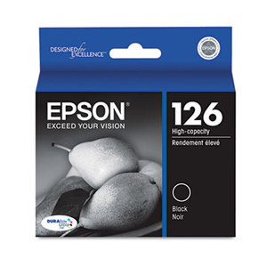 Epson Corporation T126120 T126120 (126) High-Yield Ink, Black by EPSON AMERICA, INC.