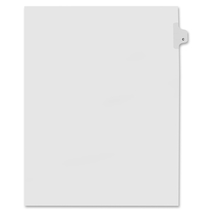 Sanford, L.P. 80003 Index Dividers,"C",Side Tab,1/26 Cut,11"x8-1/2",25/ST,WE by Kleer-Fax