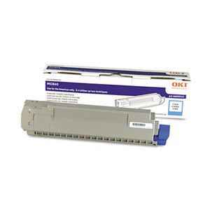 OKI Data 44059215 44059215 Toner, Cyan by OKIDATA