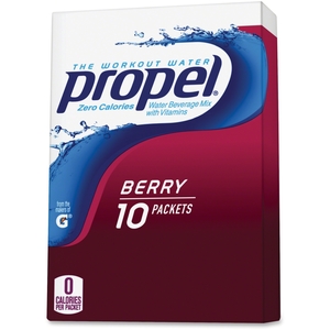 PepsiCo, Inc 13468 Propel Flavored Water Powder Packs, 12Bx/Ct, Berry by Propel