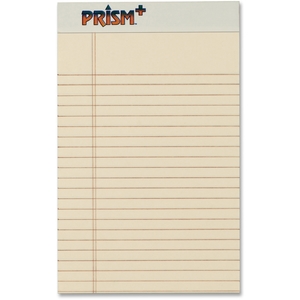 PACON CORPORATION 63030 Paper Pad,Jr. Legal Ruled,50 Sheets,5"x8",12/PK,Ivory by TOPS