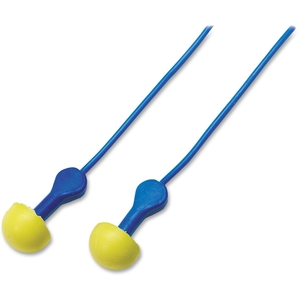 3M 3111115 EAR Express Pod Plugs Corded,4/BX,Yellow by E-A-R