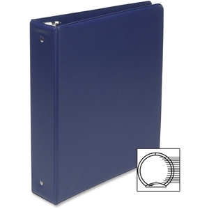 National Industries For the Blind 7510-01-431-6236 Round Ring Binder, 2" Capacity, Holds 8-1/2"x11", Blue by SKILCRAFT