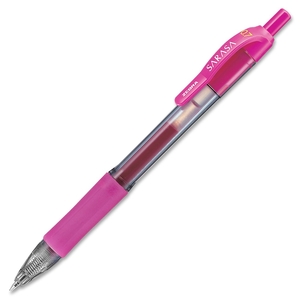 ZEBRA PEN CORPORATION 46870 Gel Pen, Retractable, Medium Point, .7mm, Fuschia Ink by Zebra Pen