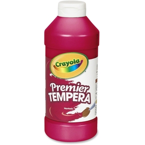 Crayola, LLC 54-1216-038 Premier Tempera Paint, 16oz., Red by Crayola