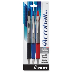 Pilot Corporation 31922 Pen,Acroball Pro 3Pk Asst M by Acroball