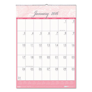 Breast Cancer Awareness Monthly Wall Calendar, 16-1/2 x 12, 2016 by HOUSE OF DOOLITTLE