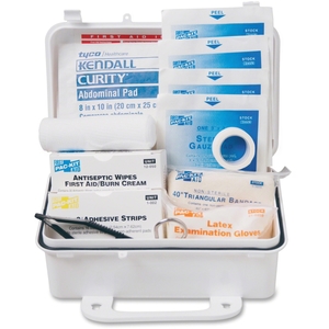 3M 6060 ANSI NO. 10 Plastic First Aid Kit, White by Pac-Kit