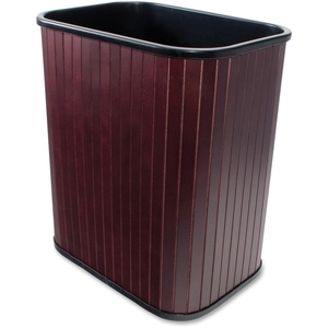 Carver Wood Products CW09853 Wastebasket,Hardwood,17Qt by Carver