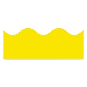 TREND ENTERPRISES, INC. T9876 Terrific Trimmers, Scalloped Design, 2-1/4"x39', Yellow by Trend