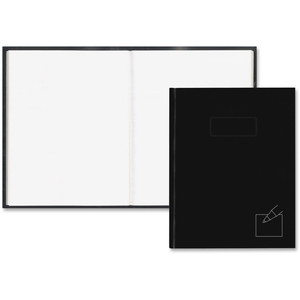 Dominion Blueline, Inc A9P Composition Book, Plain, 192 Pg, 9-1/4"x7-1/4", Black by Blueline