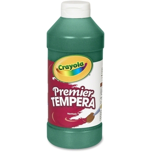 Crayola, LLC 54-1216-044 Premier Tempera Paint, 16oz., Green by Crayola