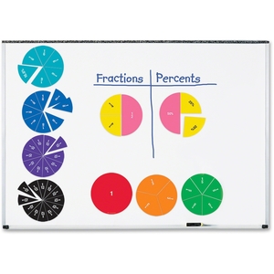 LEARNING RESOURCES/ED.INSIGHTS LER1616 Double Sided Magnetic Fraction Circle by Learning Resources