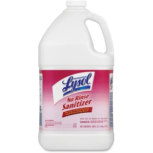 Reckitt Benckiser plc 74389 Lysol No Rinse Sanitizer, 1Gal, Clear by Lysol