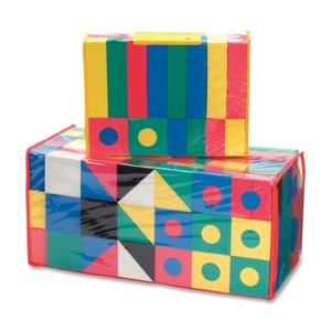 The Chenille Kraft Company 4389 Wonderfoam Blocks, Non-Toxic, 152 Piece, Assorted by ChenilleKraft