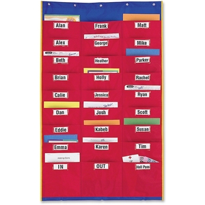 LEARNING RESOURCES/ED.INSIGHTS LER2255 LEARNING RESOURCES LER2255 ORGANIZATION STATION POCKET CHART by Learning Resources