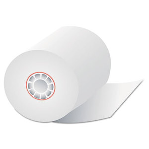 QUALITY PARK PRODUCTS 15615 Single-Ply Thermal Cash Register Rolls, 3-1/8" x 90 feet, White, 72/Carton by QUALITY PARK PRODUCTS